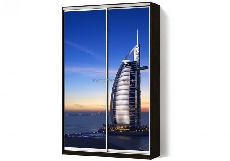 Шкаф купе двухдверный с рисунком - купить - 5 Шкаф купе двухдверный с рисунком - 5