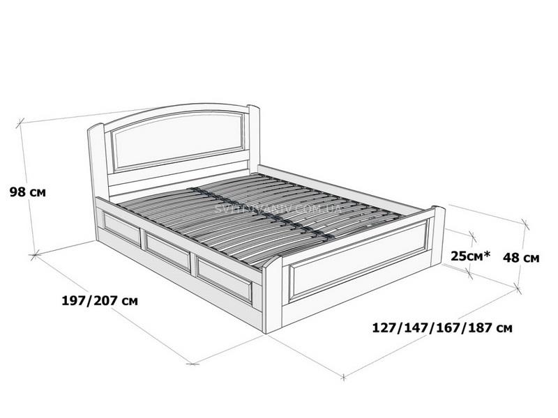 Ліжко Едель з підйомним механізмом - купить - 8 Ліжко Едель з підйомним механізмом - 8