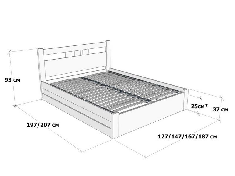 Ліжко Геракл з підйомним механізмом - купить - 7 Ліжко Геракл з підйомним механізмом - 7