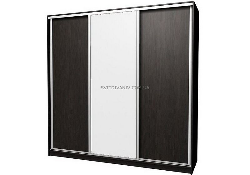 Шкаф купе трехдверный с зеркалом - купить Шкаф купе трехдверный с зеркалом
