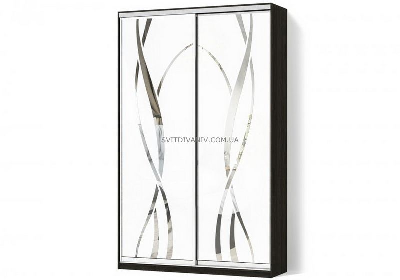 Шкаф купе две двери пескоструй - купить - 3 Шкаф купе две двери пескоструй - 3
