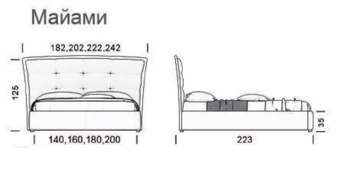 Ліжко Майамі - 3